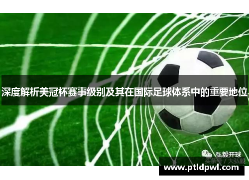 深度解析美冠杯赛事级别及其在国际足球体系中的重要地位